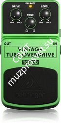 BEHRINGER VINTAGE TUBE OVERDRIVE TO800 гитарная педаль эмуляции лампового эффекта Overdrive - фото 85437