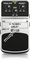 BEHRINGER VINTAGE DELAY VD400 гитарная педаль эмуляции аналогового эффекта Delay - фото 85438