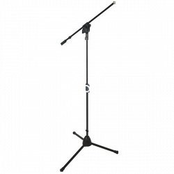 QUIK LOK A512 BK EU телескопическая микрофонная стойка типа журавль на треноге, высота 100-176 см, длина журавля 80 см, чёрн - фото 85598