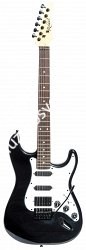 ROCKDALE DS-ST112-BK электрогитара, форма стратокастер, цвет черный - фото 85880