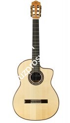 CORDOBA LUTHIER GK Pro, классическая гитара, топ - ель, дека - кипарис, тембр блок - Fishman, жесткий влагозащитный кейс - фото 86155