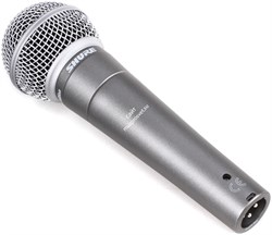 SHURE SM58-50A динамический кардиоидный вокальный микрофон (юбилейная серия) - фото 86217