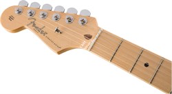 FENDER AM PRO STRAT LH MN BK электрогитара American Pro Stratocaster, леворукая, цвет черный, кленовая накладка грифа - фото 86484