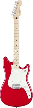 FENDER DUO SONIC MN Torino Red электрогитара DUO SONIC, цвет торино рэд, кленовая накладка грифа - фото 86828