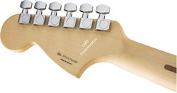 FENDER MUSTANG MN Black электрогитара MUSTANG, цвет блэк, кленовая накладка грифа - фото 86847