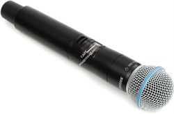 SHURE QLXD24E/B58 P51 710 - 782 MHz вокальная радиосистема с ручным передатчиком BETA58 - фото 86938