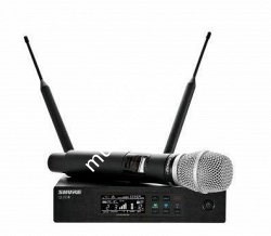 SHURE QLXD24E/SM86 P51 710 - 782 MHz вокальная радиосистема с ручным передатчиком SM86 - фото 86946