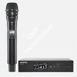 SHURE ULXD24E/K8B P51 710 - 782 MHz цифровая радиосистема с ручным передатчиком KSM8 черный - фото 86996