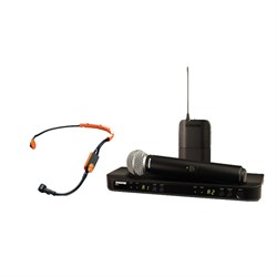 SHURE BLX1288E/SM31 M17 662-686 MHz двухканальная радиосистема с головным микрофоном SM31FH и ручным передатчиком SM58 - фото 87019