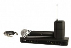 SHURE BLX1288E/SM58 M17 662-686 MHz двухканальная радиосистема с поясным передатчиком BLX1 и ручным передатчиком SM58 - фото 87027