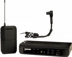 SHURE BLX14E/B98 M17 662-686 MHz радиосистема с микрофоном BETA98 для духовых инструментов - фото 87037
