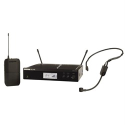SHURE BLX14RE/P31 M17 662-686 MHz радиосистема головная с гарнитурой PGA31. Кронштейны для крепления в рэк в комплекте. - фото 87078