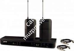 SHURE BLX188E M17 662-686 MHz двухканальная радиосистема с двумя поясными передатчиками BLX1 - фото 87098