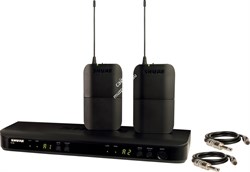 SHURE BLX188E M17 662-686 MHz двухканальная радиосистема с двумя поясными передатчиками BLX1 - фото 87099