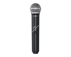SHURE BLX24RE/SM58 M17 662-686 MHz радиосистема с ручным передатчиком SM58. Кронштейны для крепления в рэк в комплекте - фото 87160