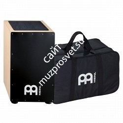 MEINL CAJ7NT-BK+BAG кахон, фронтальная панель из стекловолокна, чехол в комплекте - фото 87281