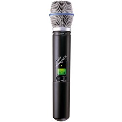 SHURE SLX2/SM86 P4 702 - 726 MHz ручной передатчик системы SLX с микрофонным капсюлем SM86 - фото 87511