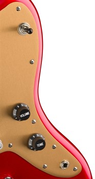 FENDER SQUIER DLX JAZZMSTER CNDY APLE RED ST - электрогитара Deluxe Jazzmaster, накладка грифа палисандр, стоптейл, цвет красный - фото 87683