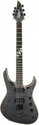 JACKSON USA Signature Chris Broderick Soloist™ HT6, Ebony Fingerboard, Transparent Black with Case Электрогитара, серия Artist S - фото 87947