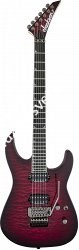 JACKSON Pro Series Soloist™ SL2Q MAH, Ebony Fingerboard, Transparent Magenta Burst Электрогитара, серия Pro - Soloist™ - фото 88134