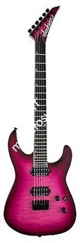 JACKSON Pro SL2Q HT - Tr Fuchsia Burst Электрогитара, серия Pro - Soloist™ - фото 88139