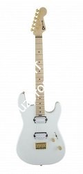 CHARVEL PM SD1 HH HT MPL - SN WHT Электрогитара, цвет белый - фото 88644