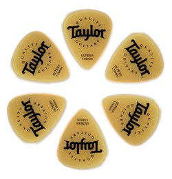TAYLOR 80796 Picks, Ultex, 1.14mm (6) Набор медиаторов Ultex, 6 шт., мягкие (1,14 мм) - фото 89070