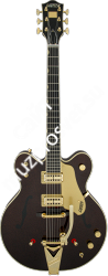 Gretsch G6122T-59 Vintage Select Edition '59 Chet Atkins Country Gentleman, Tiger Flame Maple, Электрогитара п/а, цвет орех - фото 89251