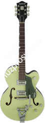 Gretsch G6118T-SGR Players Edition Anniv. String-Thru Bigsby, Filter'Tron, 2-TSmoke Green Электрогитара п/а, цв. дымчато-зеленый - фото 89299