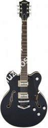 Gretsch G6609-BLK BRDKSTR BLACK WC Электрогитара полуакустическая, серия Professional Collection, Player's Edition, цвет черный - фото 89308