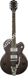 Gretsch G6120SH-TBLK Brian Setzer Hot Rod, Bigsby, TV Jones, Tuxedo Black Электрогитара полуакуст, цв. черный - фото 89361