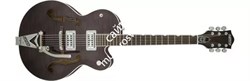 Gretsch G6120SH-TBLK Brian Setzer Hot Rod, Bigsby, TV Jones, Tuxedo Black Электрогитара полуакуст, цв. черный - фото 89363