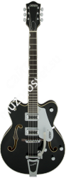 Gretsch G5422T Electromatic® Hollow Body Double-Cut with Bigsby®, Black Электрогитара полуакустическая, цвет черный - фото 89441