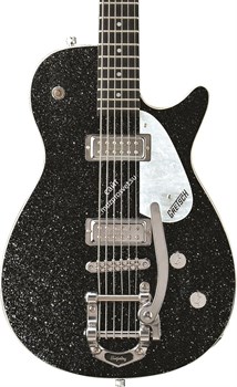 Gretsch G5265 Electromatic® Jet Baritone with Bigsby®, Rosewood Fingerboard, Black Sparkle Электрогитара, цвет черный металлик - фото 89500