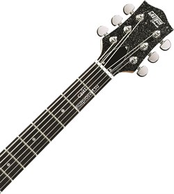 Gretsch G5265 Electromatic® Jet Baritone with Bigsby®, Rosewood Fingerboard, Black Sparkle Электрогитара, цвет черный металлик - фото 89502