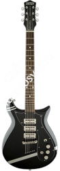Gretsch G5135CVT-PS Patrick Stump Electromatic® 'Stump-O-Matic' CVT, Black with Pewter Stripes Электрогитара, цв. черная с серым - фото 89514