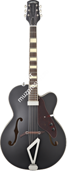 Gretsch G100BKCE Synchromatic™ Archtop Cutaway Electric, Rosewood Fingerboard, Flat Black Электрогитара полуакустическая, черная - фото 89518