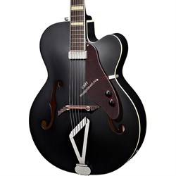 Gretsch G100BKCE Synchromatic™ Archtop Cutaway Electric, Rosewood Fingerboard, Flat Black Электрогитара полуакустическая, черная - фото 89519