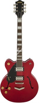 Gretsch G2622LH Streamliner Center Block, V-Stoptail, Left-Handed, Flagstaff Sunset Электрогитара левосторонняя, цвет красный - фото 89540