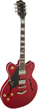 Gretsch G2622LH Streamliner Center Block, V-Stoptail, Left-Handed, Flagstaff Sunset Электрогитара левосторонняя, цвет красный - фото 89542