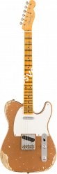 Fender Custom Shop 1953 Heavy Relic Telecaster, Maple Fingerboard, Aged Copper Электрогитара - фото 89983