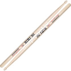 VIC FIRTH 5BDG American Classic® 5B DoubleGlaze -- Double Coat of Lacquer Finish барабанные палочки 5B, орех, деревянный наконеч - фото 90185