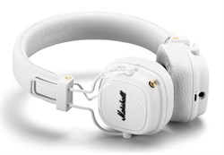 MARSHALL MAJOR III BLUETOOTH WHITE наушники закрытого типа, беспроводные, складные, цвет белый - фото 90353