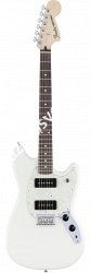 FENDER MUSTANG 90 PF OLW электрогитара MUSTANG P90, цвет олимпик уайт, накладка грифа Пао Ферро - фото 90813