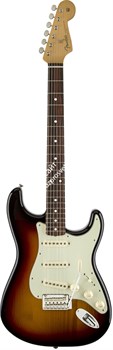 FENDER 60'S STRATOCASTER PF 3TS W/GIG электрогитара '60 Stratocaster, 3-х цветный санберст, накладка грифа Пао Ферро - фото 90826