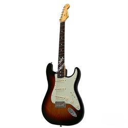 FENDER 60'S STRATOCASTER PF 3TS W/GIG электрогитара '60 Stratocaster, 3-х цветный санберст, накладка грифа Пао Ферро - фото 90827