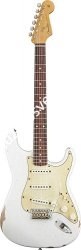 FENDER ROAD WORN 60'S STRAT PF OWT электрогитара, цвет санберст, накладка грифа Пао Ферро - фото 90858