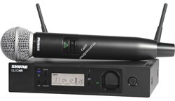 SHURE GLXD24RE/SM58 Z2 2.4 GHz рэковая цифровая радиосистема GLXD Advanced с ручным передатчиком SM58 - фото 91052