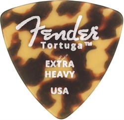 FENDER TORTUGA PICKS 346 XHVY 6 PK Медиаторы (упакованы по 6 шт.), экстра жесткие - фото 91337
