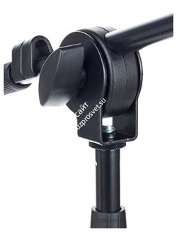 K&M 25995-300-55 настольная микрофонная стойка, регулировка по высоте 285-400мм, длина стрелы 310мм, 4 резиновые ножки - фото 91391